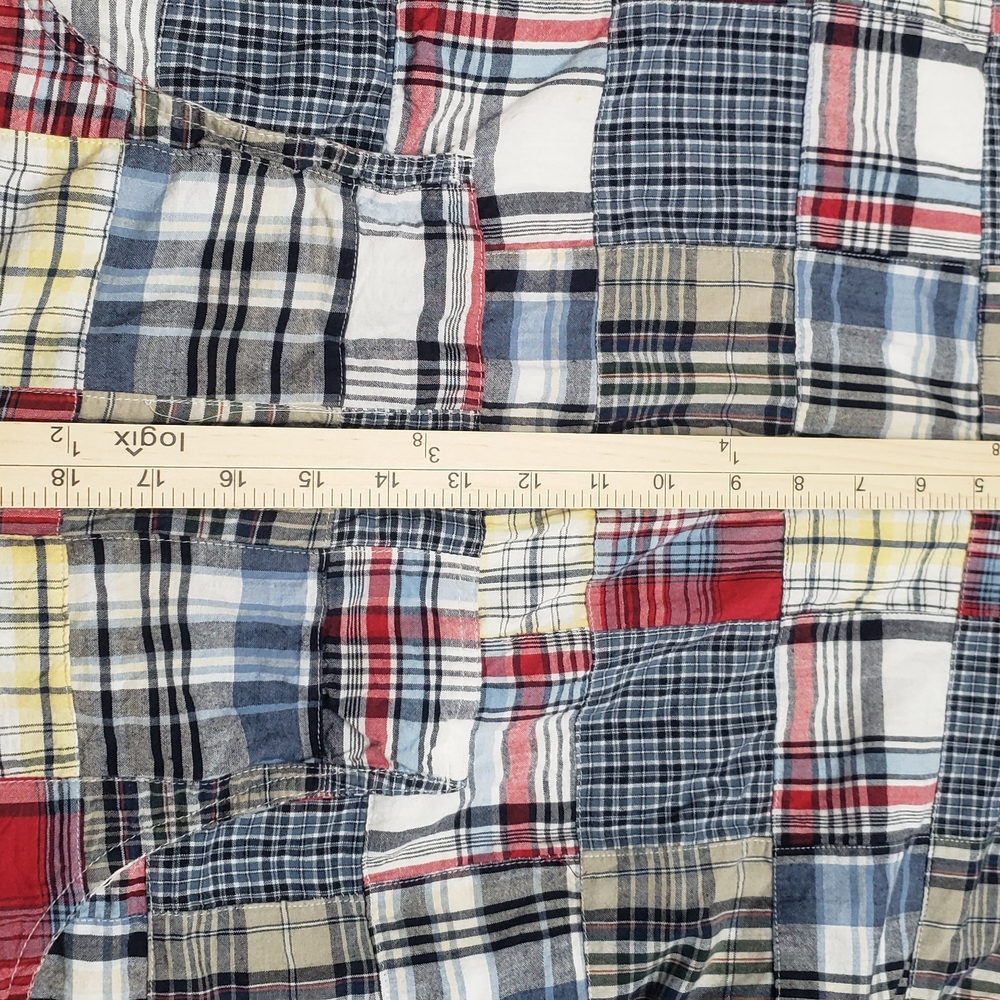 Serengeti Multicolor Plaid Patchwork Jacket See P… - image 4